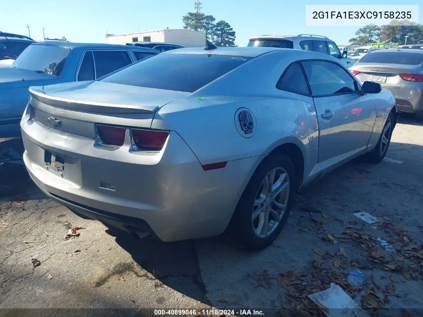 2012 Chevrolet Camaro 2Ls VIN: 2G1FA1E3XC9158235 Lot: 40899046