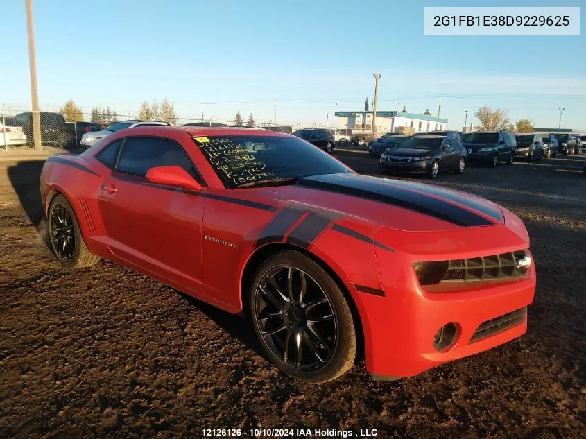 2013 Chevrolet Camaro VIN: 2G1FB1E38D9229625 Lot: 12126126