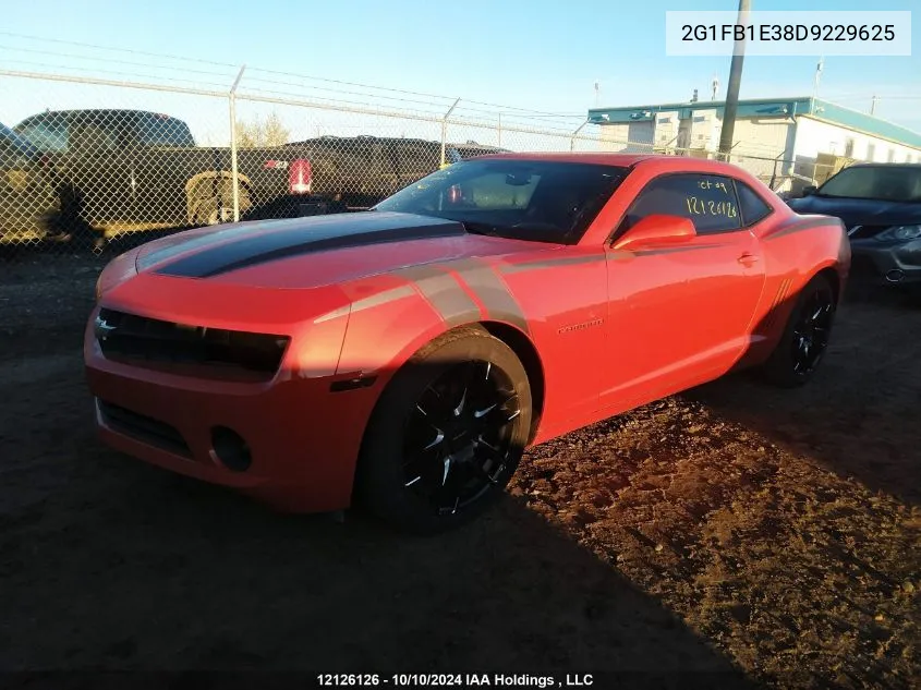 2013 Chevrolet Camaro VIN: 2G1FB1E38D9229625 Lot: 12126126