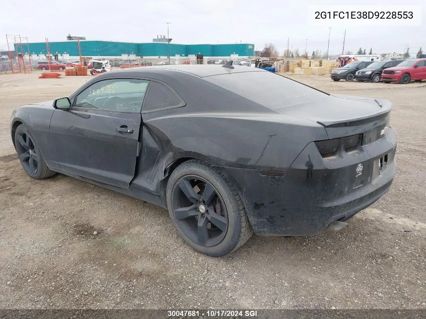 2013 Chevrolet Camaro Lt VIN: 2G1FC1E38D9228553 Lot: 30047681