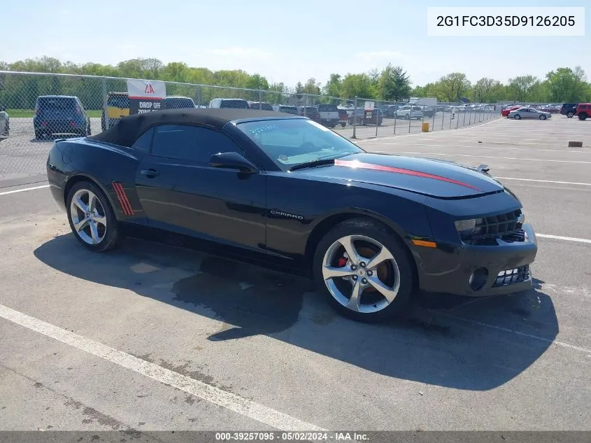 2G1FC3D35D9126205 2013 Chevrolet Camaro 2Lt