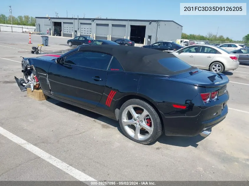 2G1FC3D35D9126205 2013 Chevrolet Camaro 2Lt