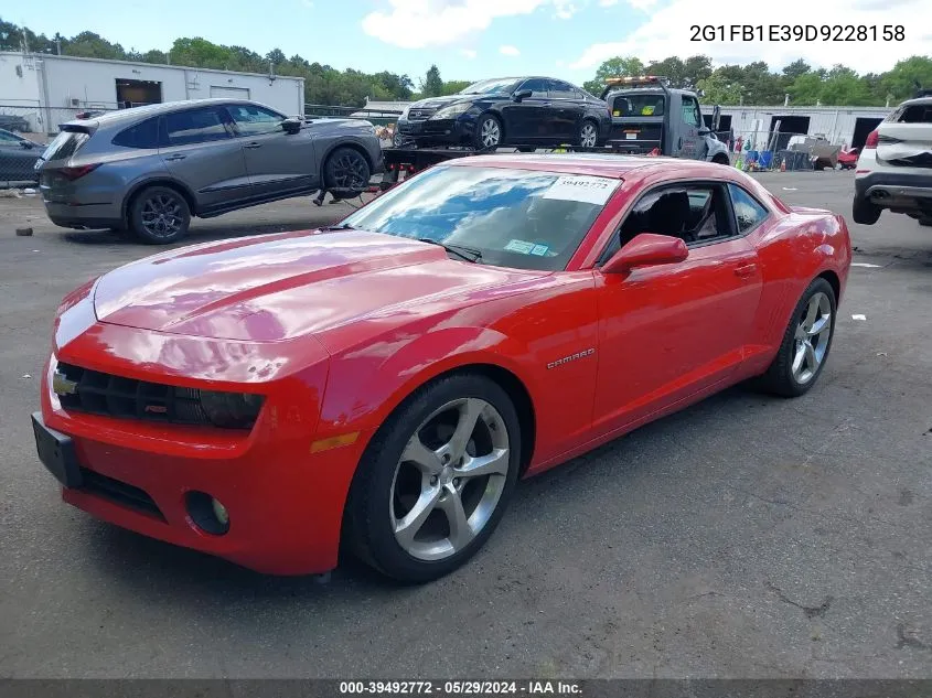 2013 Chevrolet Camaro 1Lt VIN: 2G1FB1E39D9228158 Lot: 39492772