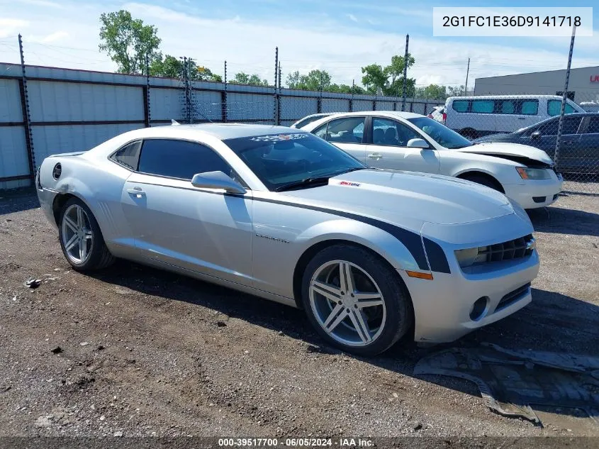 2G1FC1E36D9141718 2013 Chevrolet Camaro 2Lt