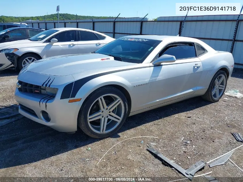 2G1FC1E36D9141718 2013 Chevrolet Camaro 2Lt