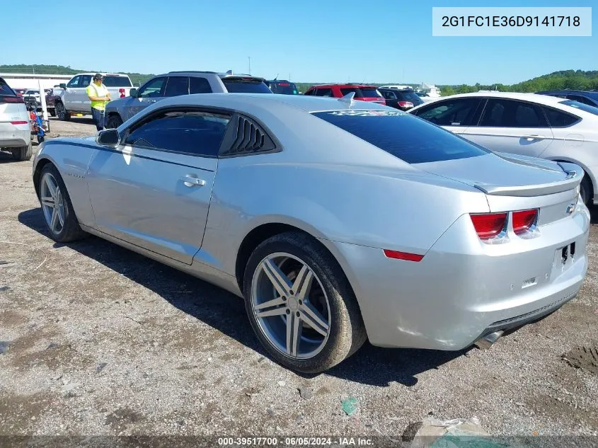 2G1FC1E36D9141718 2013 Chevrolet Camaro 2Lt