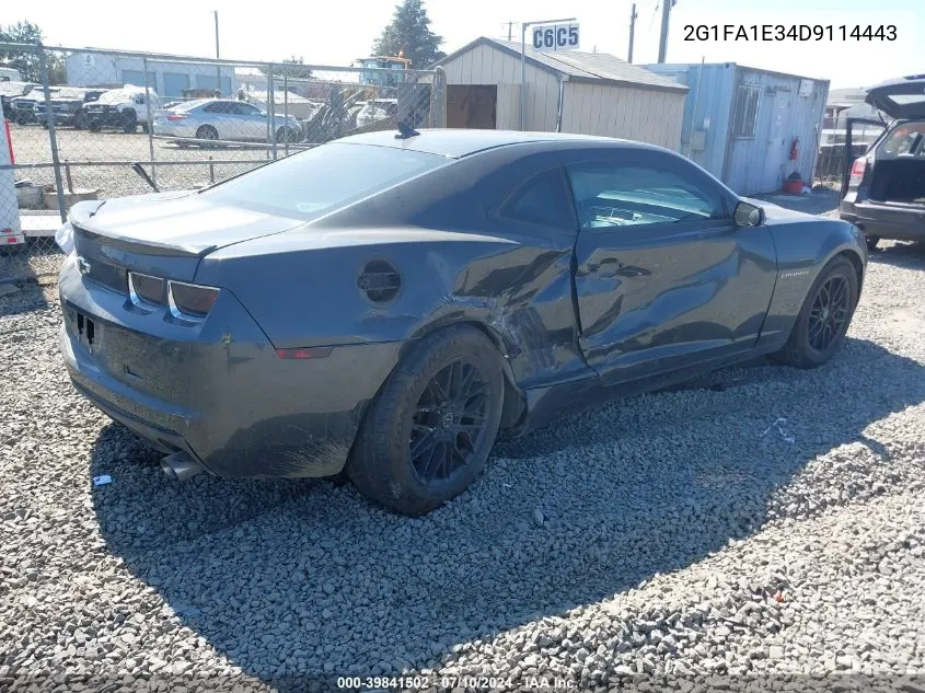 2G1FA1E34D9114443 2013 Chevrolet Camaro 2Ls