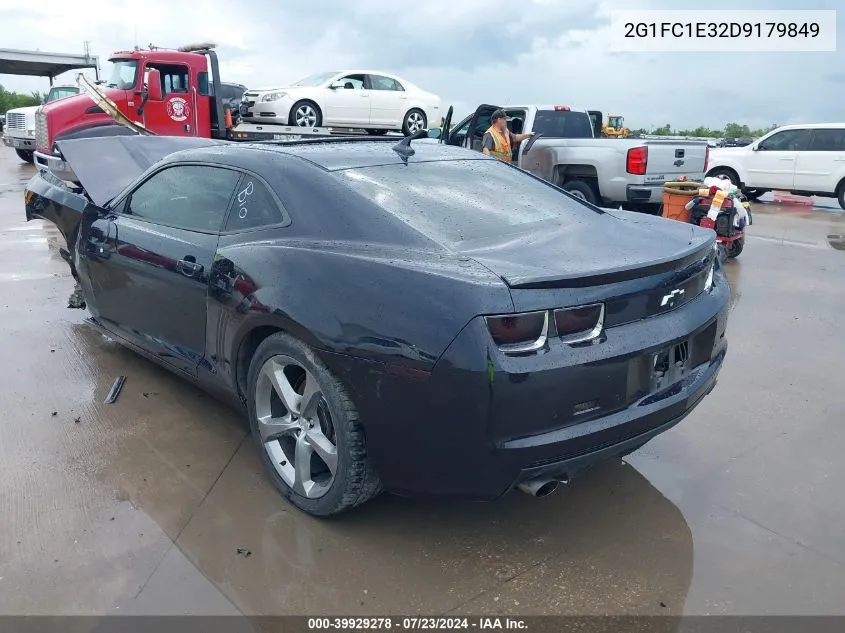 2013 Chevrolet Camaro 2Lt VIN: 2G1FC1E32D9179849 Lot: 39929278