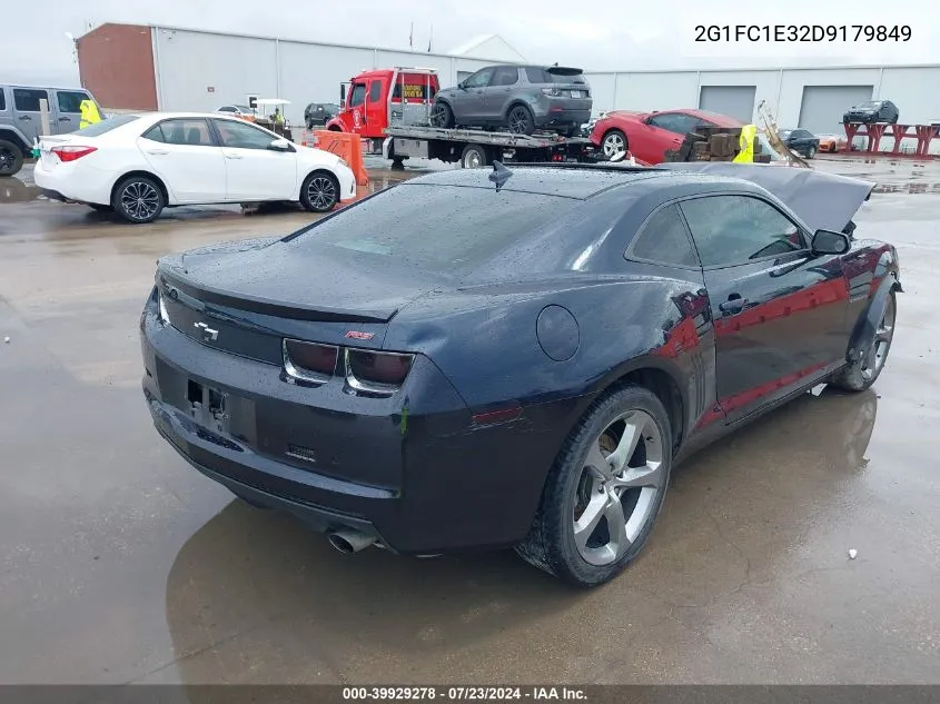 2013 Chevrolet Camaro 2Lt VIN: 2G1FC1E32D9179849 Lot: 39929278