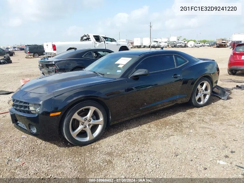 2013 Chevrolet Camaro 2Lt VIN: 2G1FC1E32D9241220 Lot: 39968452