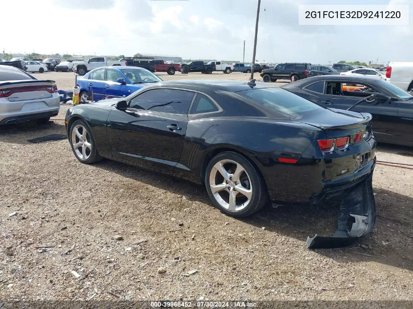 2013 Chevrolet Camaro 2Lt VIN: 2G1FC1E32D9241220 Lot: 39968452