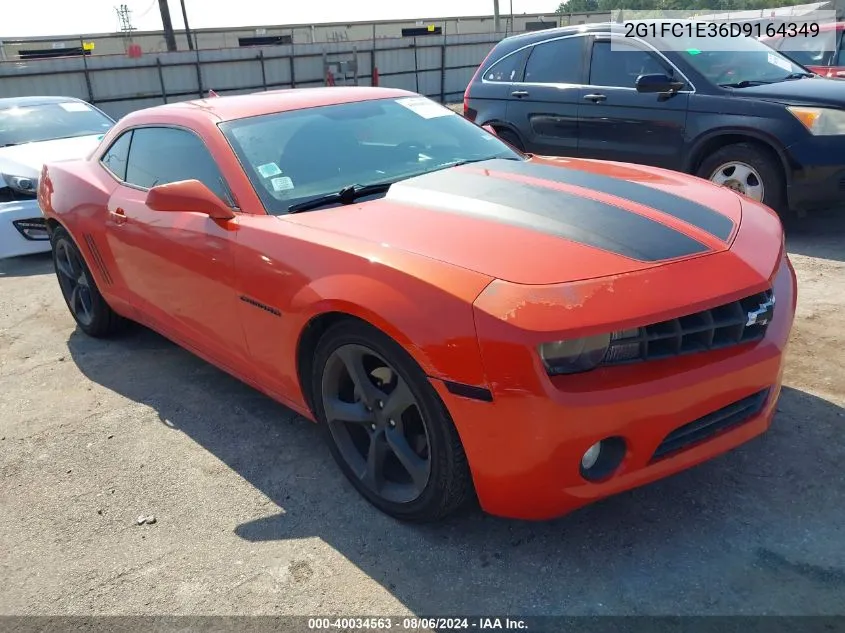 2G1FC1E36D9164349 2013 Chevrolet Camaro 2Lt