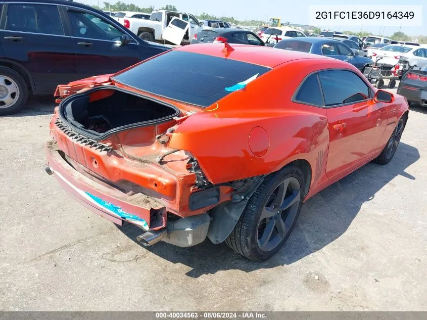 2G1FC1E36D9164349 2013 Chevrolet Camaro 2Lt