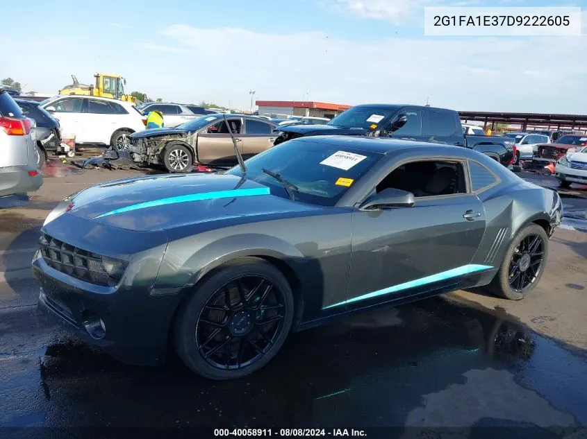 2G1FA1E37D9222605 2013 Chevrolet Camaro 2Ls