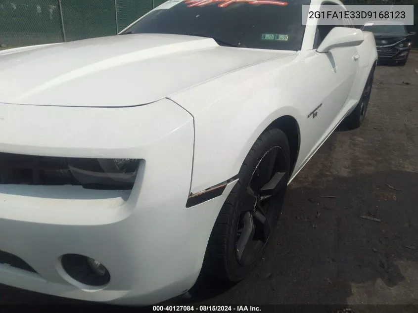 2013 Chevrolet Camaro 2Ls VIN: 2G1FA1E33D9168123 Lot: 40127084