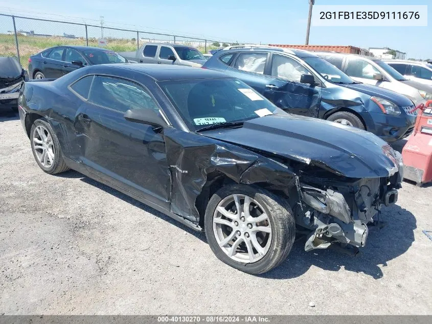 2013 Chevrolet Camaro 1Lt VIN: 2G1FB1E35D9111676 Lot: 40130270