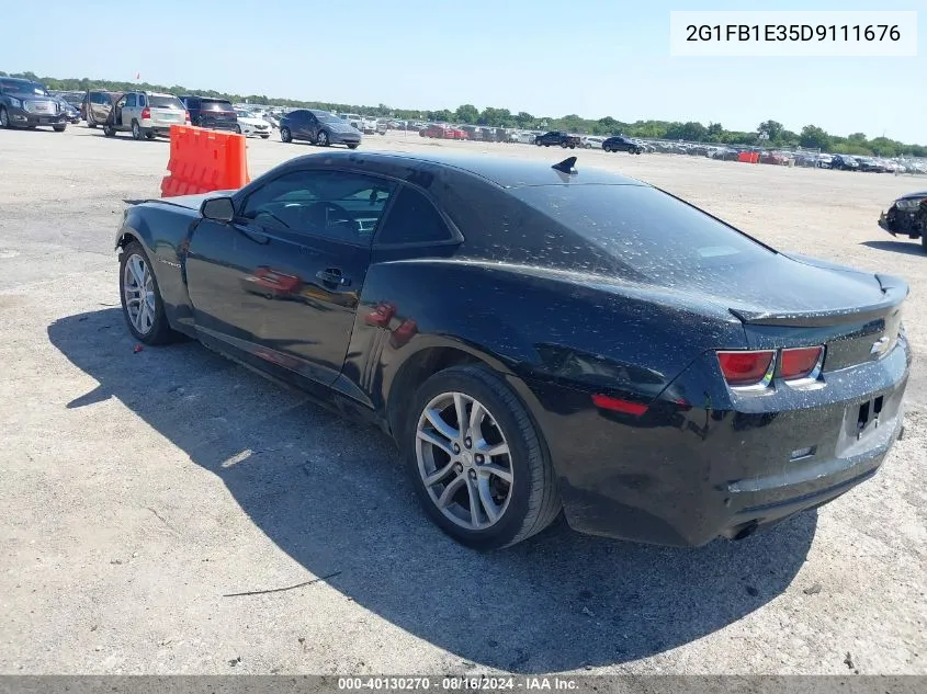 2G1FB1E35D9111676 2013 Chevrolet Camaro 1Lt