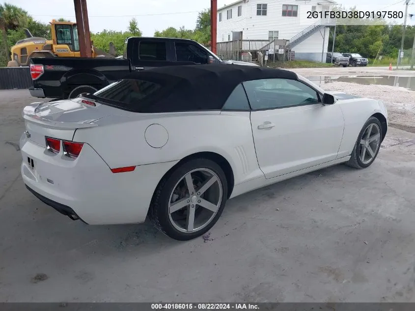 2G1FB3D38D9197580 2013 Chevrolet Camaro 1Lt