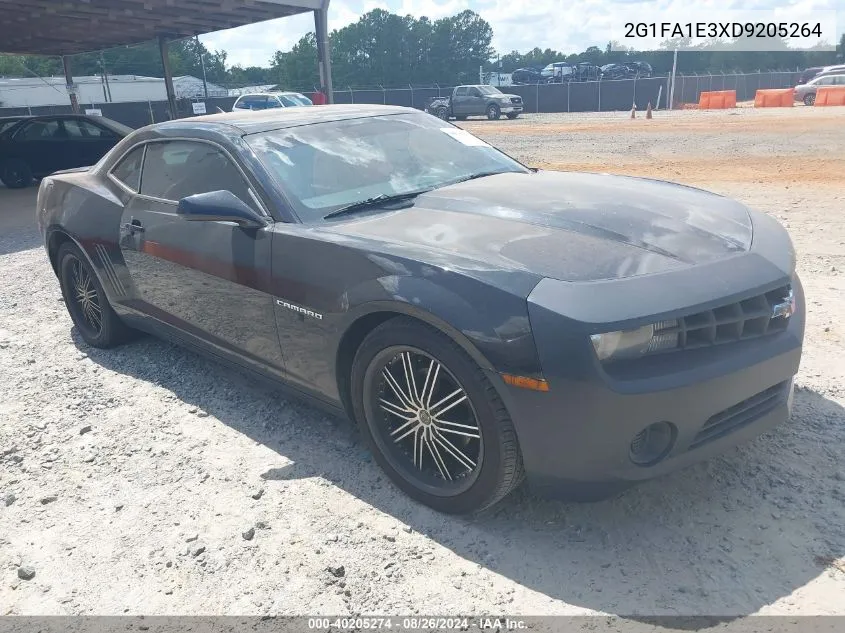 2013 Chevrolet Camaro 2Ls VIN: 2G1FA1E3XD9205264 Lot: 40205274