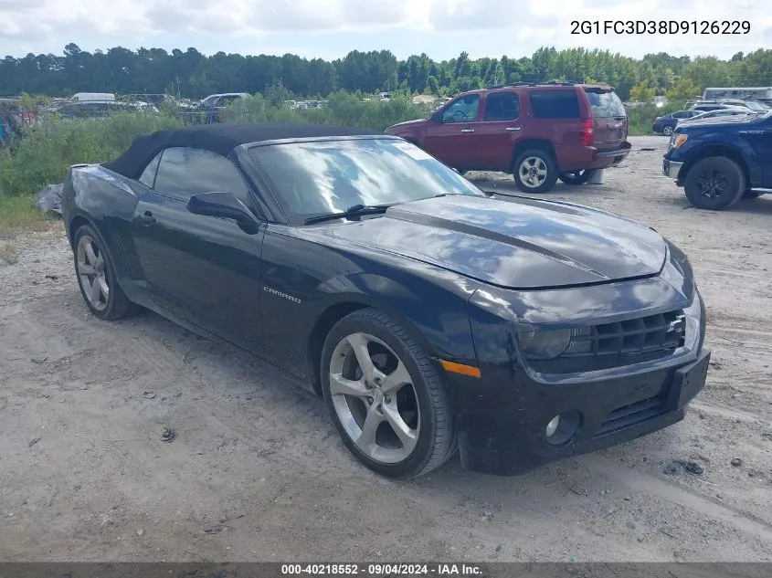 2G1FC3D38D9126229 2013 Chevrolet Camaro 2Lt