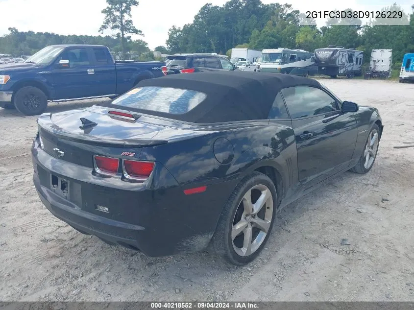 2G1FC3D38D9126229 2013 Chevrolet Camaro 2Lt