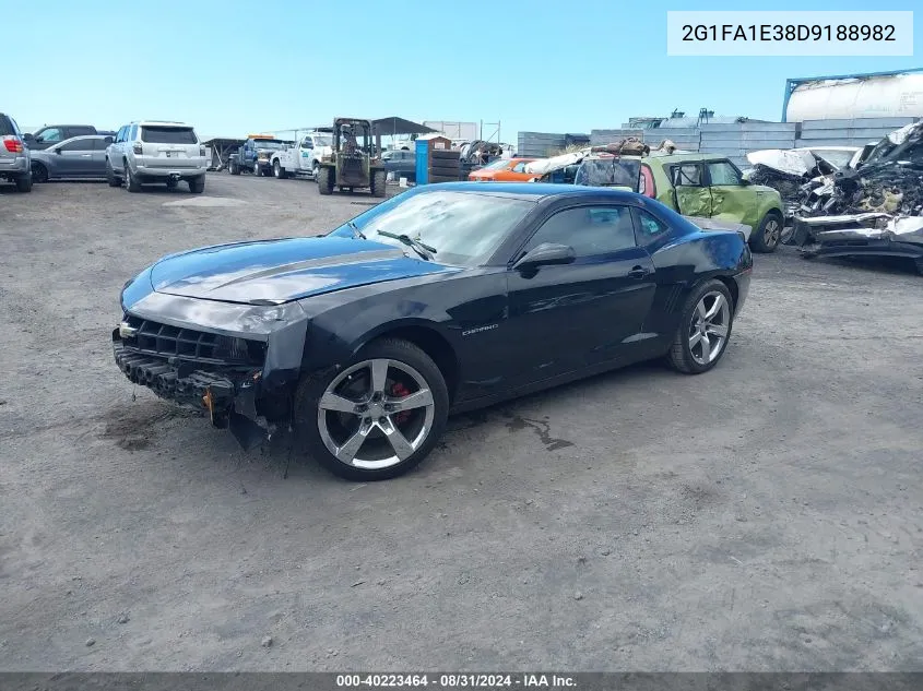 2013 Chevrolet Camaro Ls VIN: 2G1FA1E38D9188982 Lot: 40223464