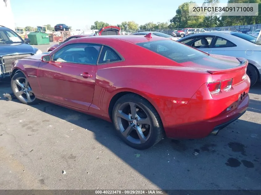 2013 Chevrolet Camaro 2Lt VIN: 2G1FC1E34D9171008 Lot: 40223478