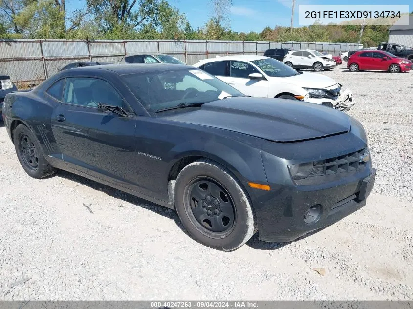 2013 Chevrolet Camaro 1Ls VIN: 2G1FE1E3XD9134734 Lot: 40247263