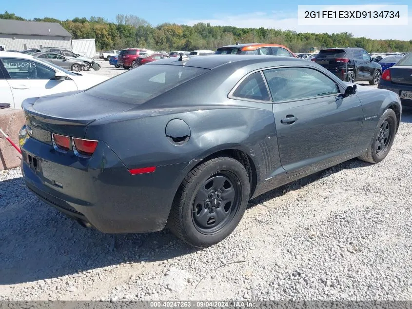 2013 Chevrolet Camaro 1Ls VIN: 2G1FE1E3XD9134734 Lot: 40247263