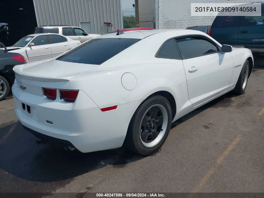 2013 Chevrolet Camaro 2Ls VIN: 2G1FA1E39D9140584 Lot: 40247598