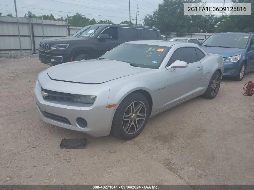 2G1FA1E36D9125816 2013 Chevrolet Camaro 2Ls