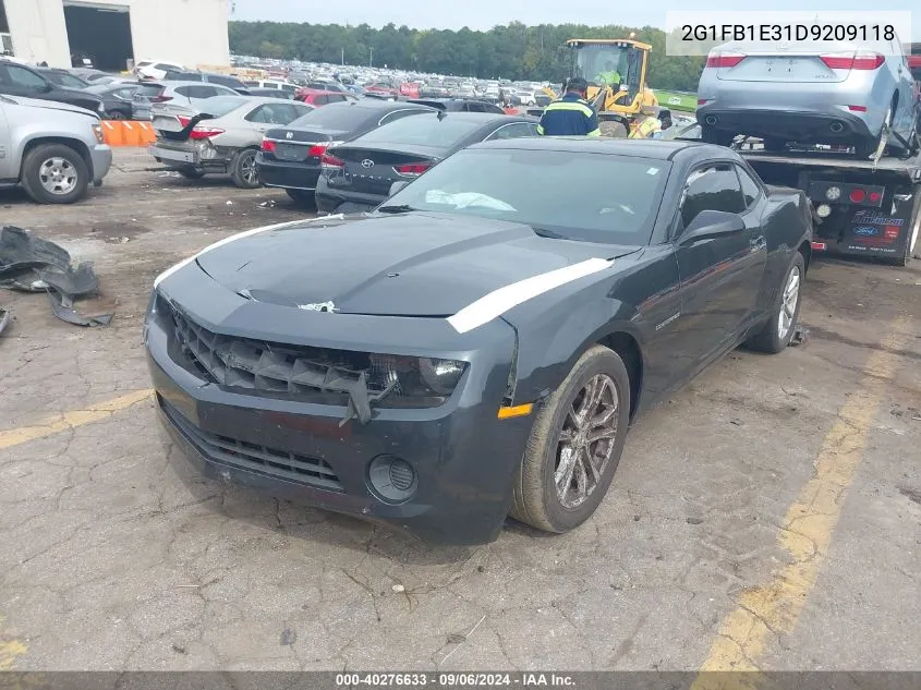 2013 Chevrolet Camaro 1Lt VIN: 2G1FB1E31D9209118 Lot: 40276633