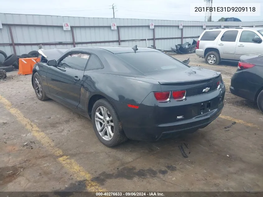 2013 Chevrolet Camaro 1Lt VIN: 2G1FB1E31D9209118 Lot: 40276633