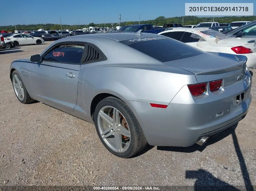 2013 Chevrolet Camaro 2Lt VIN: 2G1FC1E36D9141718 Lot: 40288554