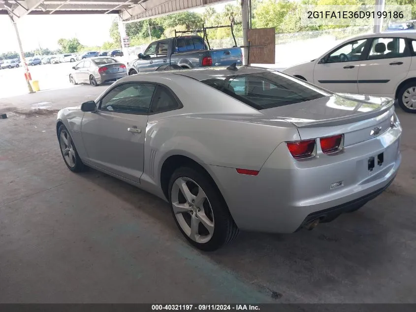 2013 Chevrolet Camaro Ls VIN: 2G1FA1E36D9199186 Lot: 40321197