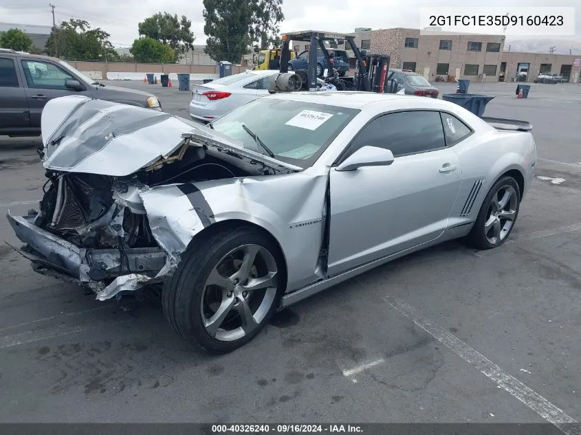 2013 Chevrolet Camaro 2Lt VIN: 2G1FC1E35D9160423 Lot: 40326240