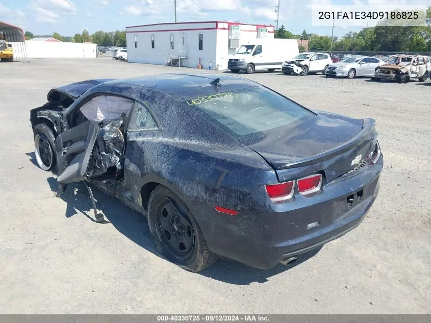 2013 Chevrolet Camaro Ls VIN: 2G1FA1E34D9186825 Lot: 40330725