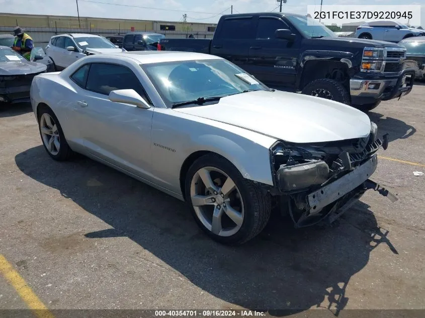 2G1FC1E37D9220945 2013 Chevrolet Camaro 2Lt