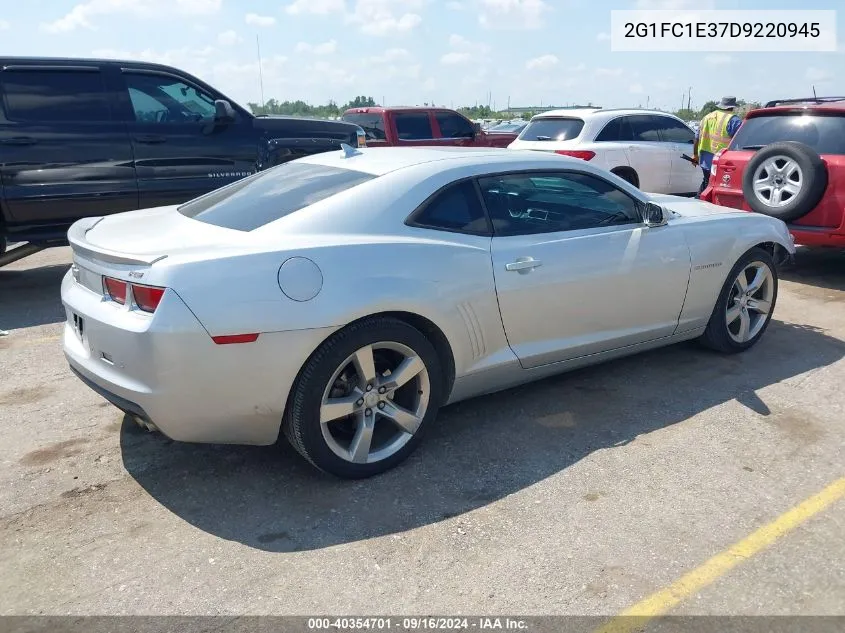 2G1FC1E37D9220945 2013 Chevrolet Camaro 2Lt