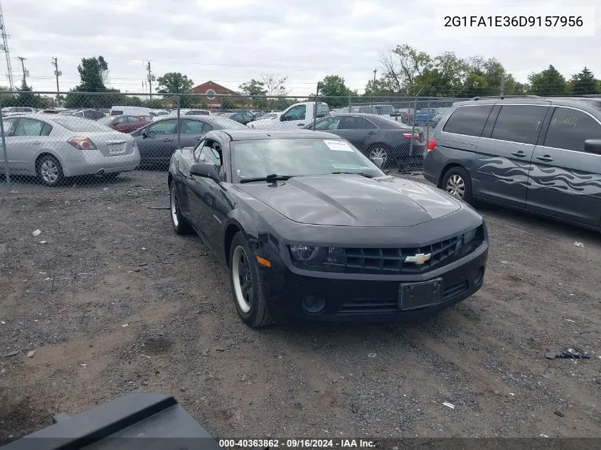 2013 Chevrolet Camaro 2Ls VIN: 2G1FA1E36D9157956 Lot: 40363862