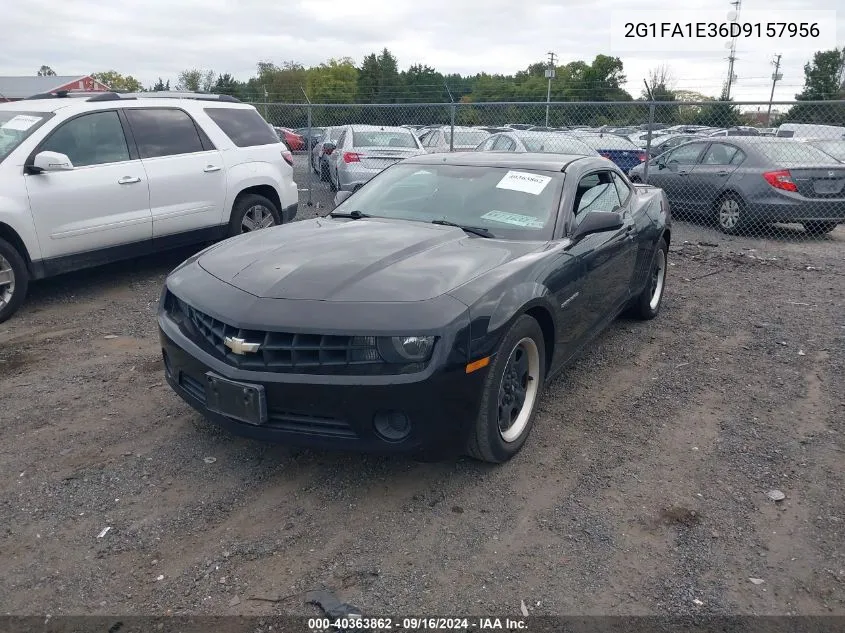 2G1FA1E36D9157956 2013 Chevrolet Camaro 2Ls