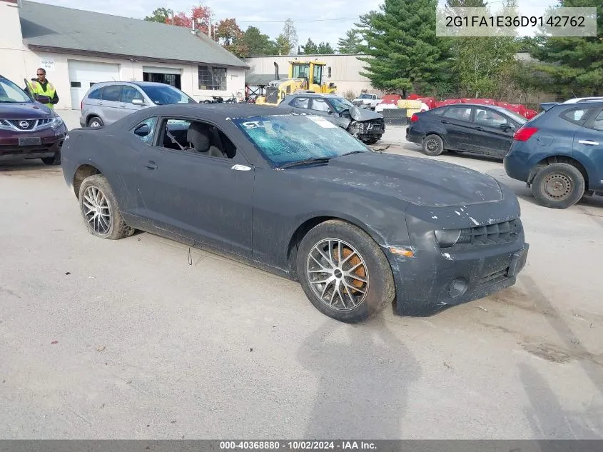 2013 Chevrolet Camaro 2Ls VIN: 2G1FA1E36D9142762 Lot: 40368880