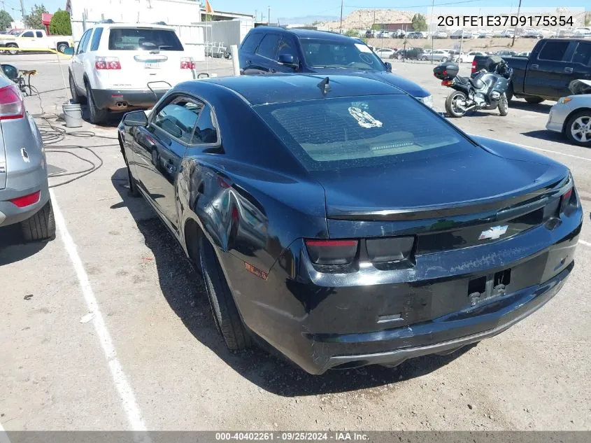 2013 Chevrolet Camaro 1Ls VIN: 2G1FE1E37D9175354 Lot: 40402261