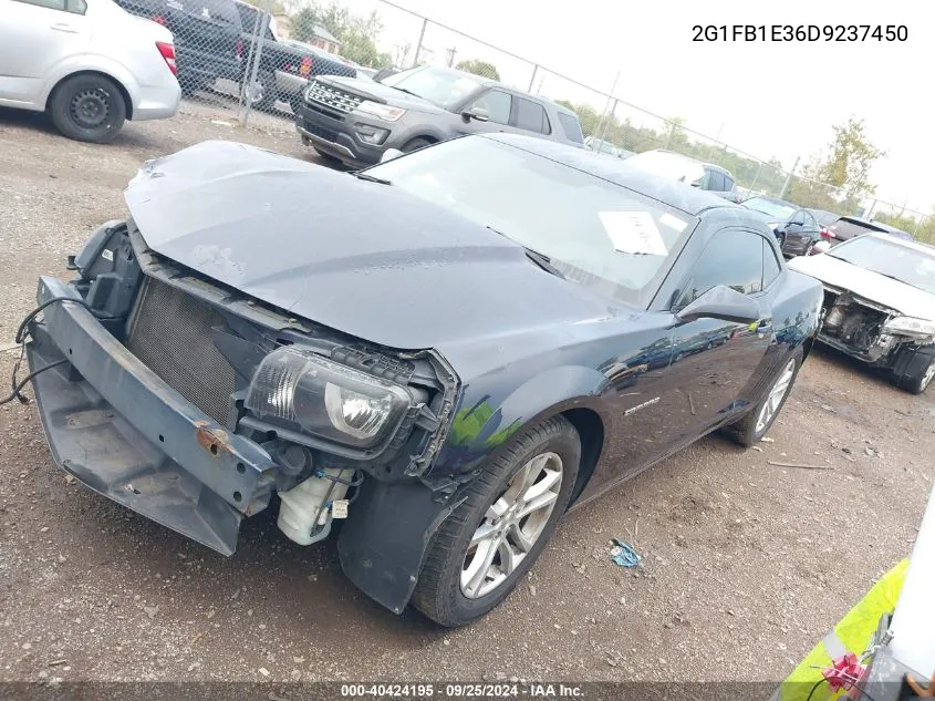 2013 Chevrolet Camaro 1Lt VIN: 2G1FB1E36D9237450 Lot: 40424195