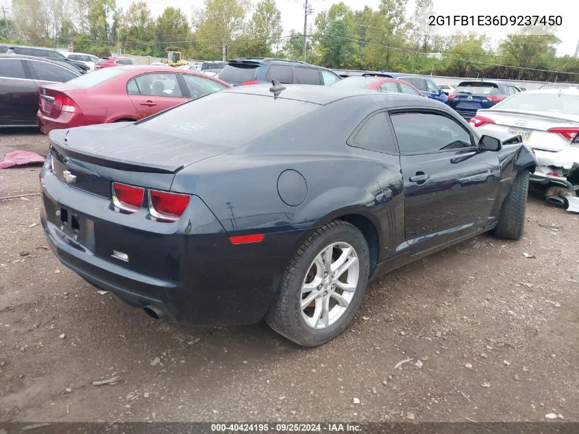 2013 Chevrolet Camaro 1Lt VIN: 2G1FB1E36D9237450 Lot: 40424195