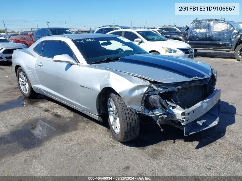 2013 Chevrolet Camaro 1Lt VIN: 2G1FB1E31D9106667 Lot: 40440934