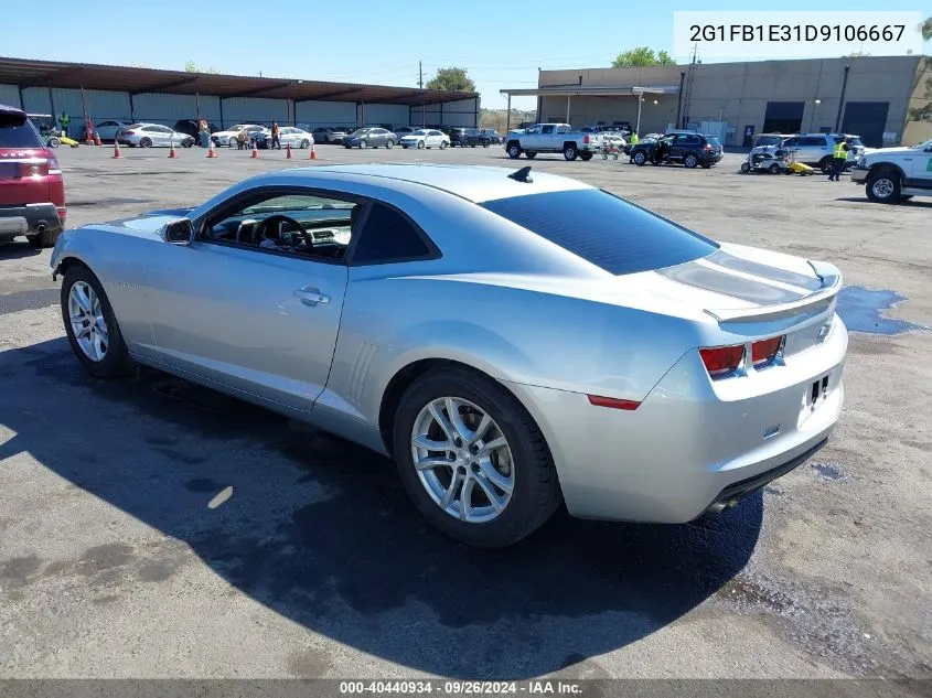 2013 Chevrolet Camaro 1Lt VIN: 2G1FB1E31D9106667 Lot: 40440934