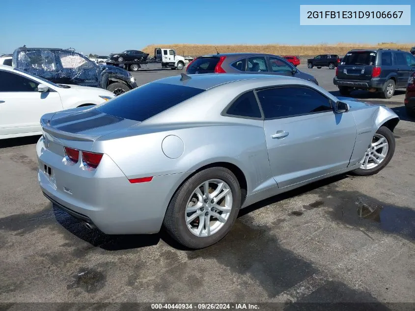 2013 Chevrolet Camaro 1Lt VIN: 2G1FB1E31D9106667 Lot: 40440934