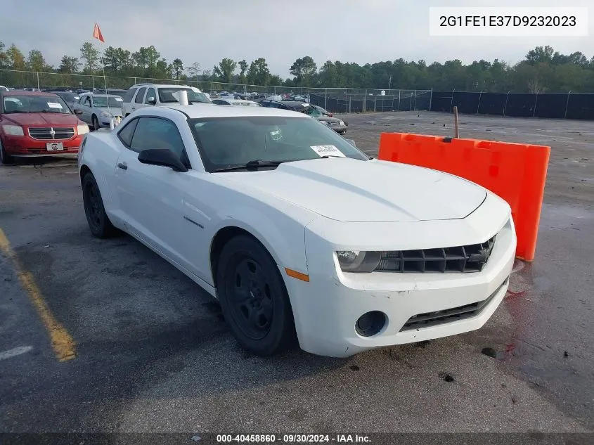 2013 Chevrolet Camaro Ls VIN: 2G1FE1E37D9232023 Lot: 40458860