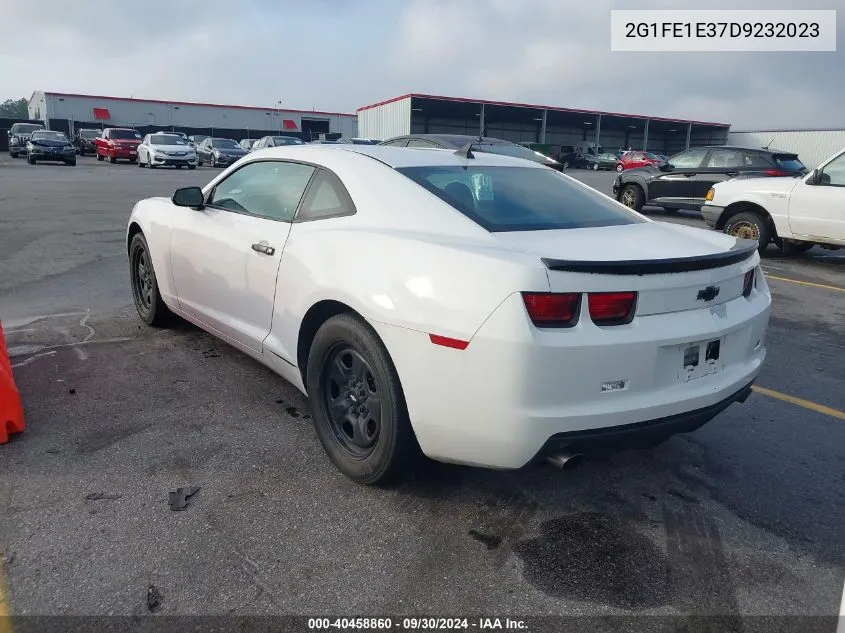 2013 Chevrolet Camaro Ls VIN: 2G1FE1E37D9232023 Lot: 40458860